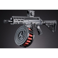 Custom Tokyo Marui CHERNOBOG - SAIGA-12 SBS Tri-Shot Gas Blowback Airsoft Shotgun