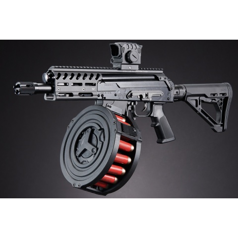 Custom Tokyo Marui CHERNOBOG - SAIGA-12 SBS Tri-Shot Gas Blowback Airsoft Shotgun