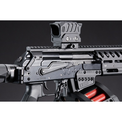 Custom Tokyo Marui CHERNOBOG - SAIGA-12 SBS Tri-Shot Gas Blowback Airsoft Shotgun