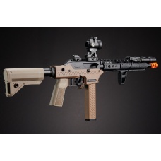 Custom Desert Cage - Vorsk VMP-2M ASSAULT VARIANT GBB Airsoft Rifle Select Fire - (Tan/Black)