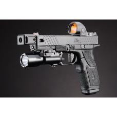 Custom Darken - PTS Syndicate ZEV OZ9 Standard Version GBB Pistol Airsoft