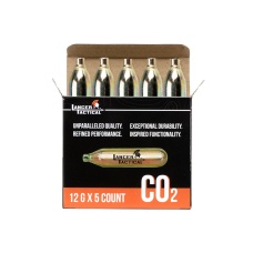 Lancer Tactical High Pressure 12 Gram CO2 Cartridges for Airsoft / Airguns (Multiple Quantities)