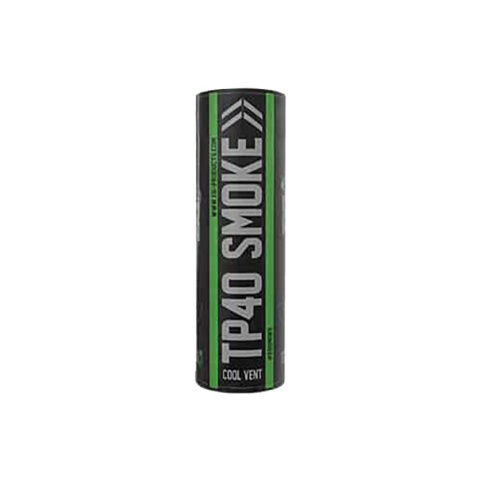 Enola Gaye TP40 Top Pull Black Airsoft Smoke Grenade / Green