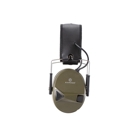 Earmor M30 Electronic Hearing Protection (Color: Foliage Green)