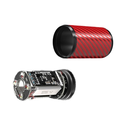Eshooter Flare Mono Tracer Core Unit w/ Tracer Carbon Fiber Case Bundle