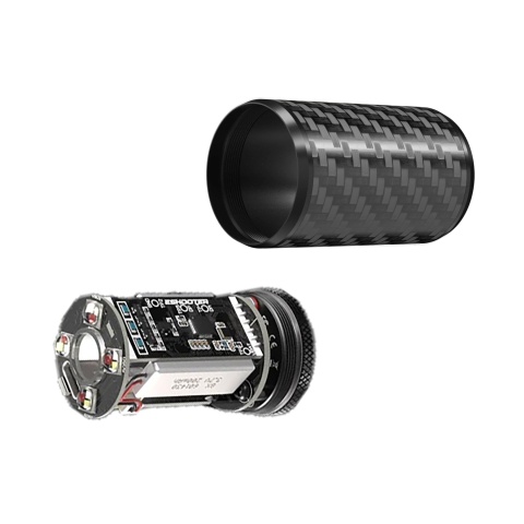 Eshooter Flare Mono Tracer Core Unit w/ Tracer Carbon Fiber Case Bundle