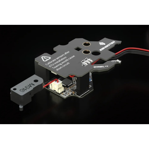 Eshooter Kestrel V2 Electronic Trigger Unit (ETU) for V2 Gearbox AEGs w/ App Control and Smart Features - Rear Wired