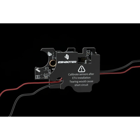 Eshooter Kestrel V2 SE Electronic Trigger Unit (ETU) for V2 Gearbox AEGs w/ App Control and Smart Fuse Protection - Rear Wired