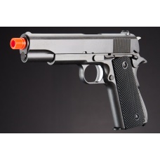 WellFire 1911 CO2  Blowback Airsoft Pistol (Color: Gun Metal Gray)