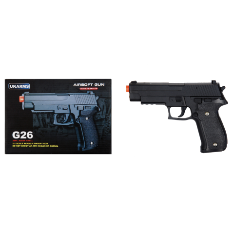 UKARMS G26B Spring Pistol, 8.25