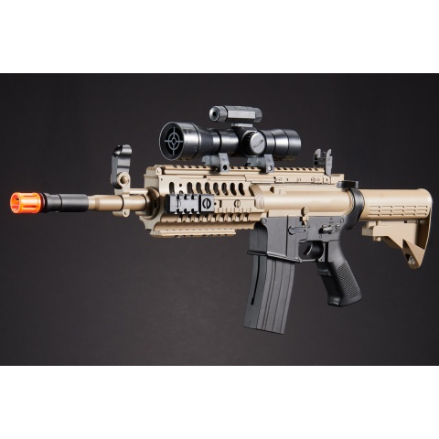 Galaxy G70 AR Interactive Game/Spring Airsoft Rifle - BLACK/DARK EARTH