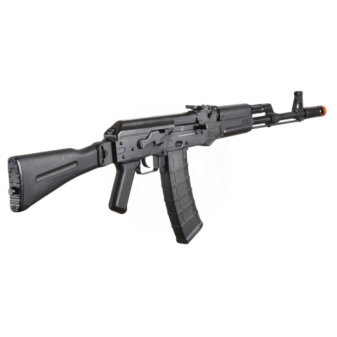 WellFire AK74 Co2 Blowback Airsoft Rifle with Folding Stock (Color: Black)