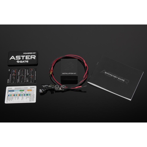 GATE ASTER V3 SE Expert Front Wired Drop-In Programmable ETU for V3 Airsoft AEG Gearboxes