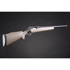 Golden Ball Bolt Action Spring Powered Sniper Rifle - (Tan)