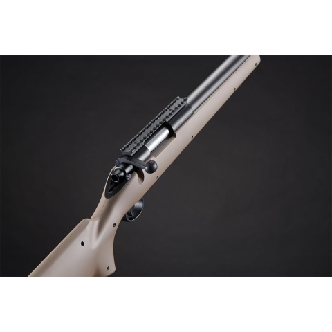 Golden Ball Bolt Action Spring Powered Sniper Rifle - (Tan)