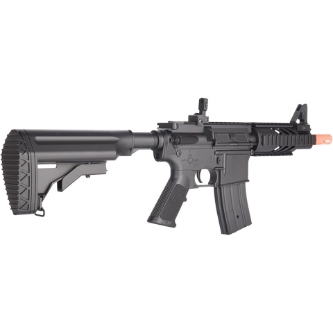 Golden Ball Lightweight M4 CQC Full Automatic AEG Airsoft Rifle w/Flashlight, Scope, Battery & Charger Included