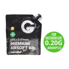 GoldenBall 4000 Round Premium Grade Outdoor BBs - (White)