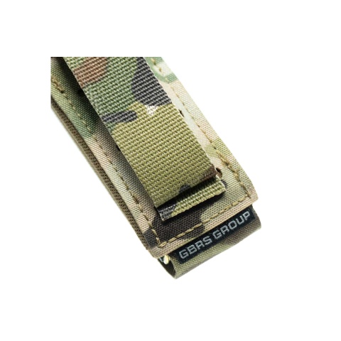 GBRS Group Single Pistol Magazine Pouch w/ Bungee Retention - (Multicam)