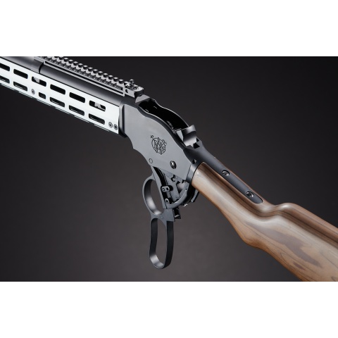 Golden Eagle Alpha Tactical Production A.T.87 Long Barrel Lever Action Gas Shotgun