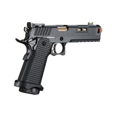 Golden Eagle 3344 Hi-Capa 4.3 GBB Airsoft Pistol w/ CNC Aluminum Slide & Compensator