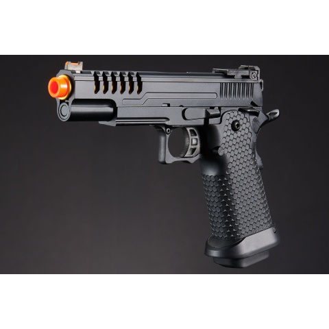 Golden Eagle 3358 Pro Series Gas Blowback Airsoft Pistol - (Black/Gold)