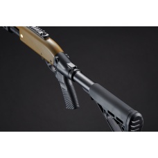 Golden Eagle M8878 3/6-Shot Pump Action Gas Airsoft Sawed-Off Shotgun w/ M-LOK Forend & Delta Stock