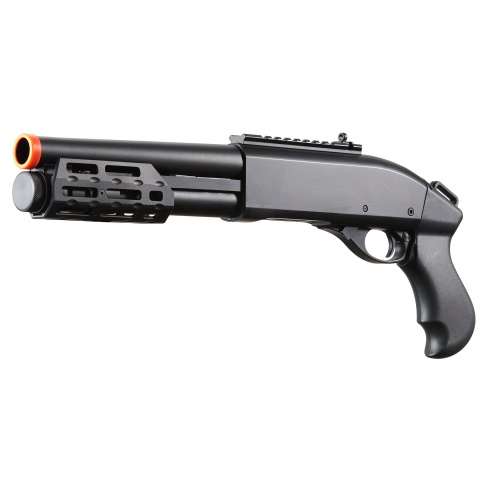 Golden Eagle M8879 3/6-Shot Pump Action Gas Airsoft Sawed-Off Shotgun w/ M-LOK Forend