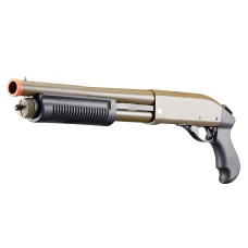 Golden Eagle M8881 3/6-Shot Pump Action Gas Airsoft Sawed-Off Shotgun