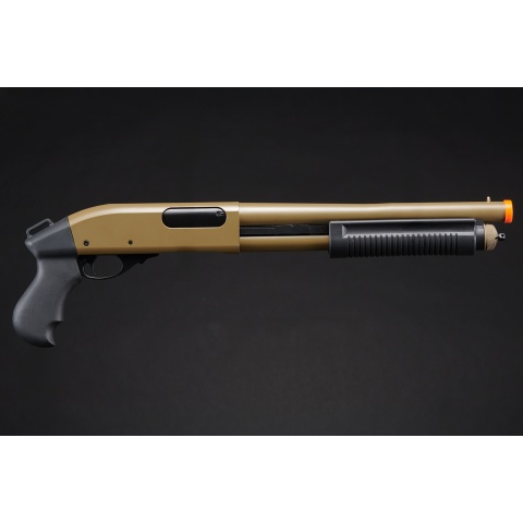 Golden Eagle M8881 3/6-Shot Pump Action Gas Airsoft Sawed-Off Shotgun