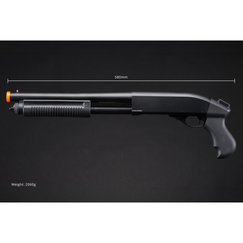 Golden Eagle M8881 3/6-Shot Pump Action Gas Airsoft Sawed-Off Shotgun