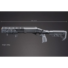 Golden Eagle Alpha Tactical Production A.T.P. Doomsday Gas Pump-Action Shotgun