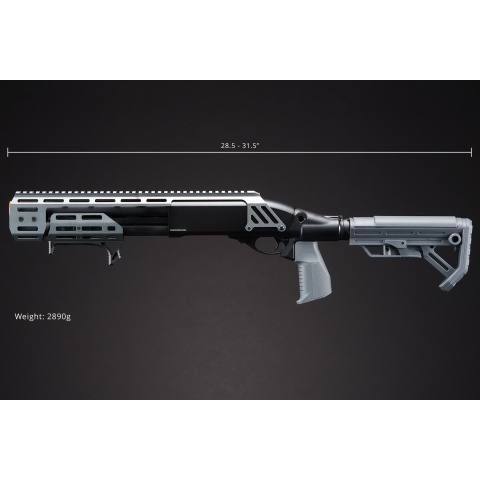 Golden Eagle Alpha Tactical Production A.T.P. Doomsday CO2 Gas Pump-Action Shotgun