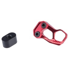 Guns Modify CNC Aluminum Magazine Release Extension For Tokyo Marui MWS M4 M16 GBBR - (Red)