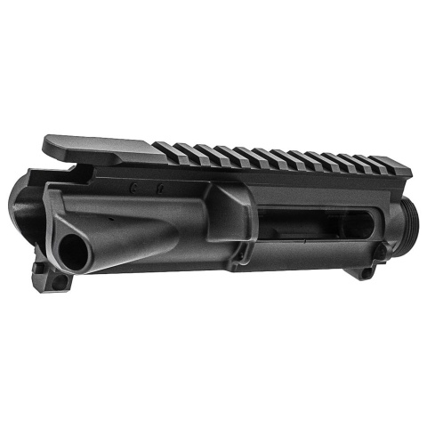 Guns Modify Aluminum AR M4 Upper Receiver for TM/GM/HA MWS Blank Series GBB Rifles - (Black)