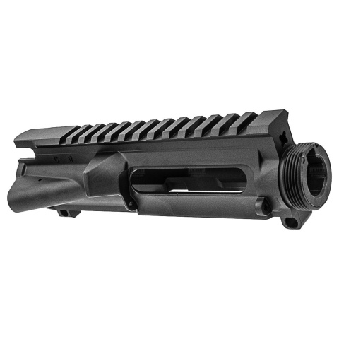 Guns Modify Aluminum AR M4 Upper Receiver for TM/GM/HA MWS Blank Series GBB Rifles - (Black)
