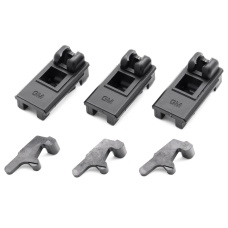 Guns Modify EVO High Tenacity Magazine Lip Set for GM/HA/Tokyo Marui M4 MWS GBBR - (Black)