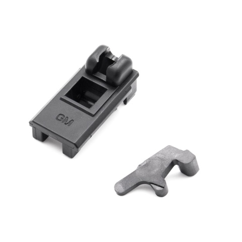 Guns Modify EVO High Tenacity Magazine Lip Set for GM/HA/Tokyo Marui M4 MWS GBBR - (Black)