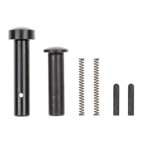 Guns Modify Standard AR Steel Receiver Pin Set for TM/GM MWS GBB Rifles - (Black)