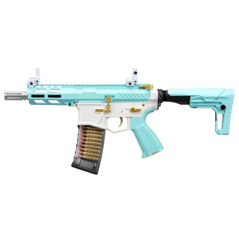 G&G CM16 Batto CQB Airsoft AEG - (Macaron Blue)