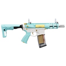 G&G CM16 Batto CQB Airsoft AEG - (Macaron Blue)