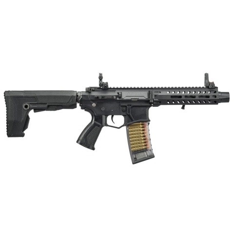 G&G CM16 GMS STRIKER Folding MLOK M4 AEG Airsoft Rifle w/ GATE ASTER  - (Black)