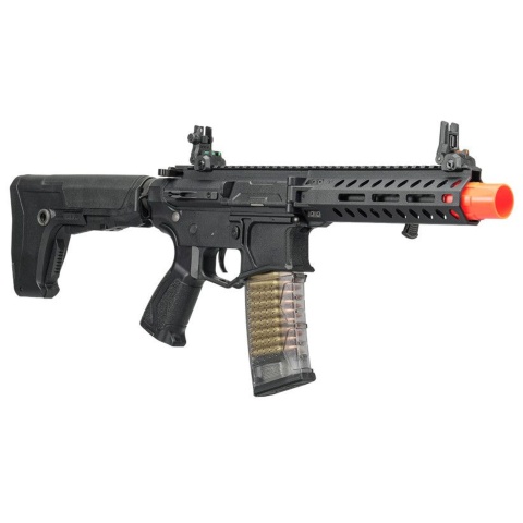 G&G CM16 GMS STRIKER Folding MLOK M4 AEG Airsoft Rifle w/ GATE ASTER  - (Black)