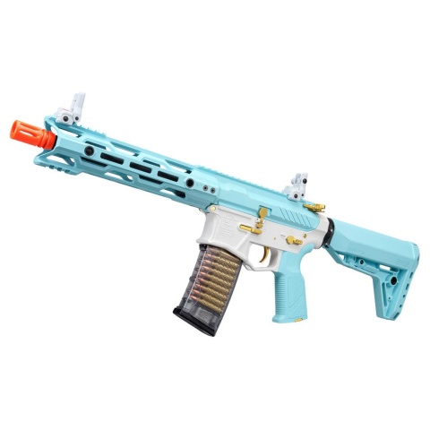 G&G CM16 STEALTH 556 M4 AEG Airsoft Rifle - (Macaron Blue)