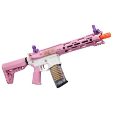 G&G CM16 Stealth 556 AEG Airsoft Rifle - (Taffy Pink)