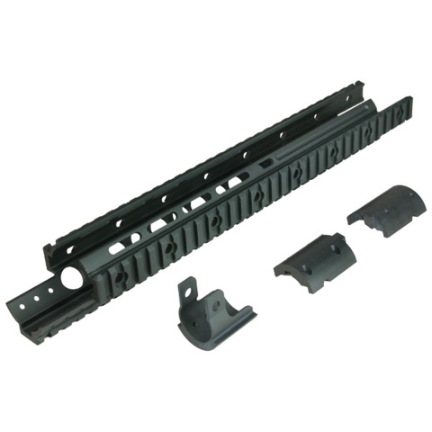 G&G Picatinny Handguard for Tokyo Marui G3 for Airsoft - (Black)