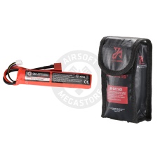 G&G 20C 11.1V 800mAh Stick Li-Po Battery - (Dean Connector)