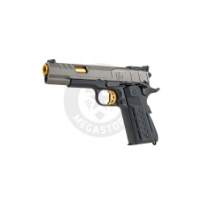 G&G GX45 MKV GBB Airsoft Pistol (Grey/Black/Gold)
