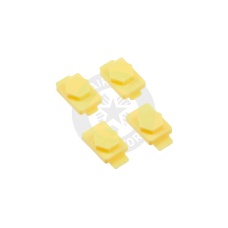 Hexmag Airsoft HexID Hexgon Latchplates Followers - HAZARD YELLOW