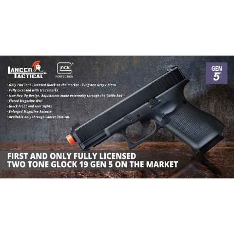 Umarex Licensed Gen 5 Glock 19 (Tungsten Grey)