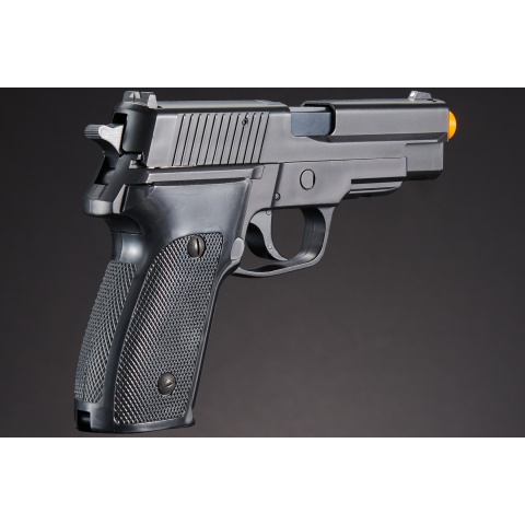HFC Airsoft Premium Spring Side Arm Pistol- BLACK